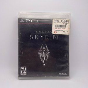 The Elder Scrolls V: Skyrim Playstation 3 PS3 2011 Used